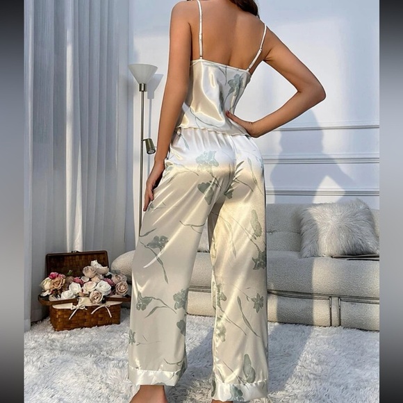 Pijamas set cami top and pants pj set - Picture 2 of 7